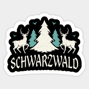 Black Forest Logo Swabia Home Sticker